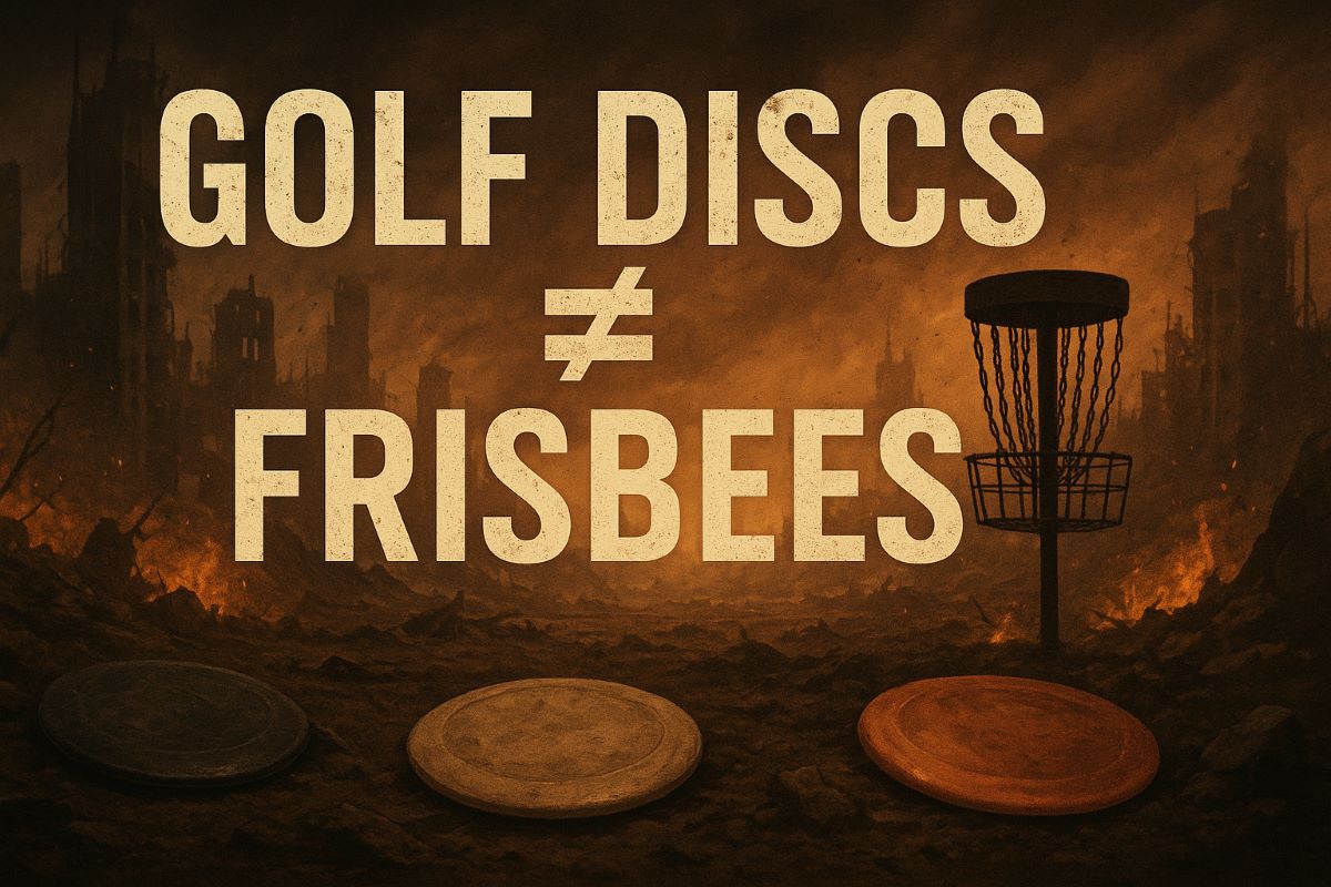 Golf Discs - How are they different than Frisbees?