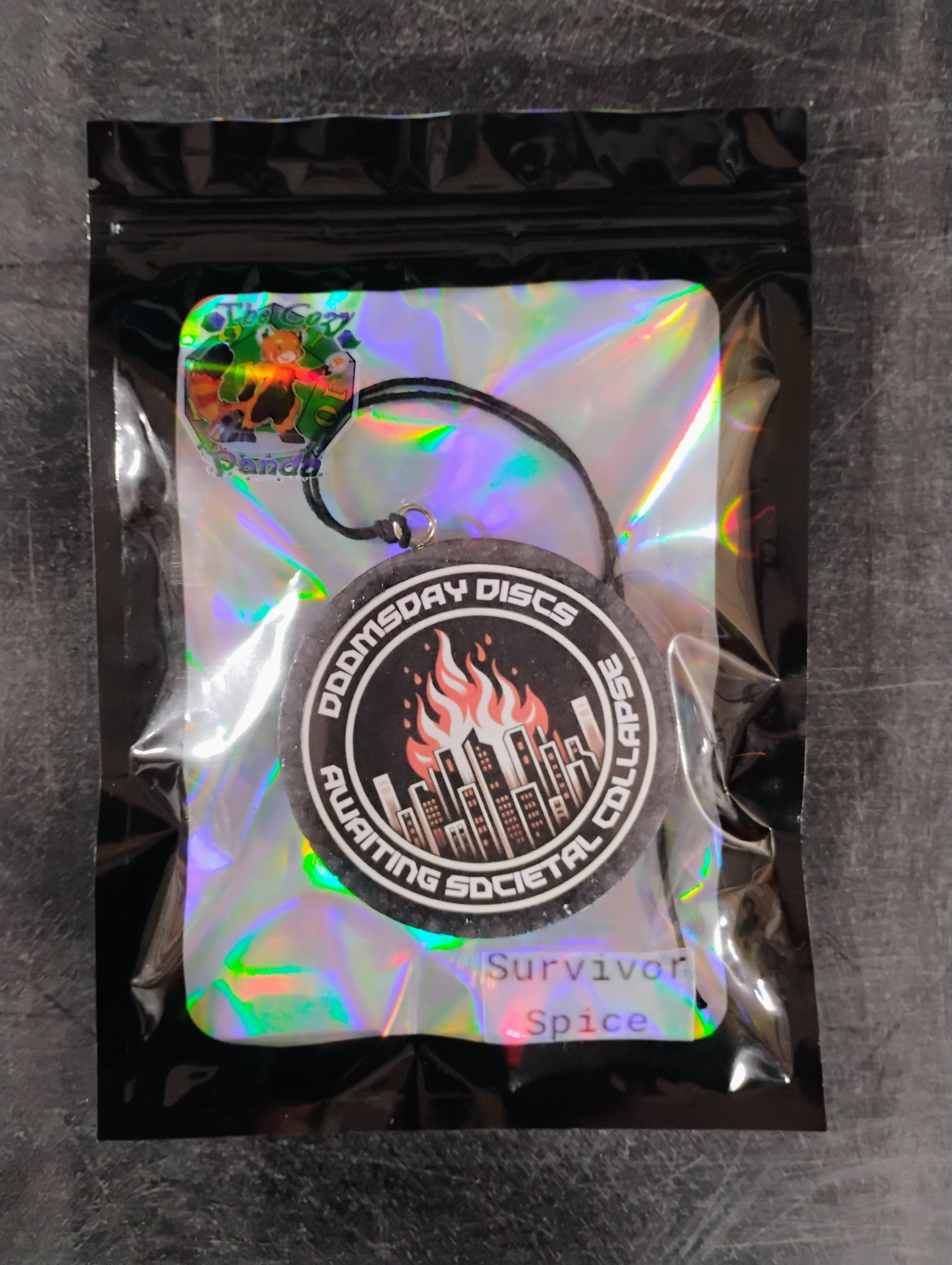 Doomsday Discs Car Air Fresheners by The Cozy Panda