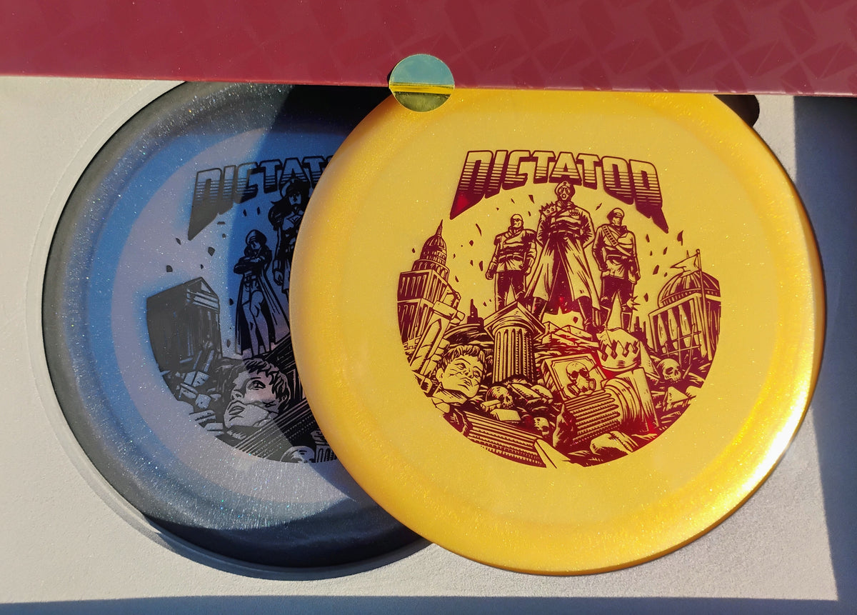 Currency Line 2 - The Dictator with 2 Discs and 2 Coins
