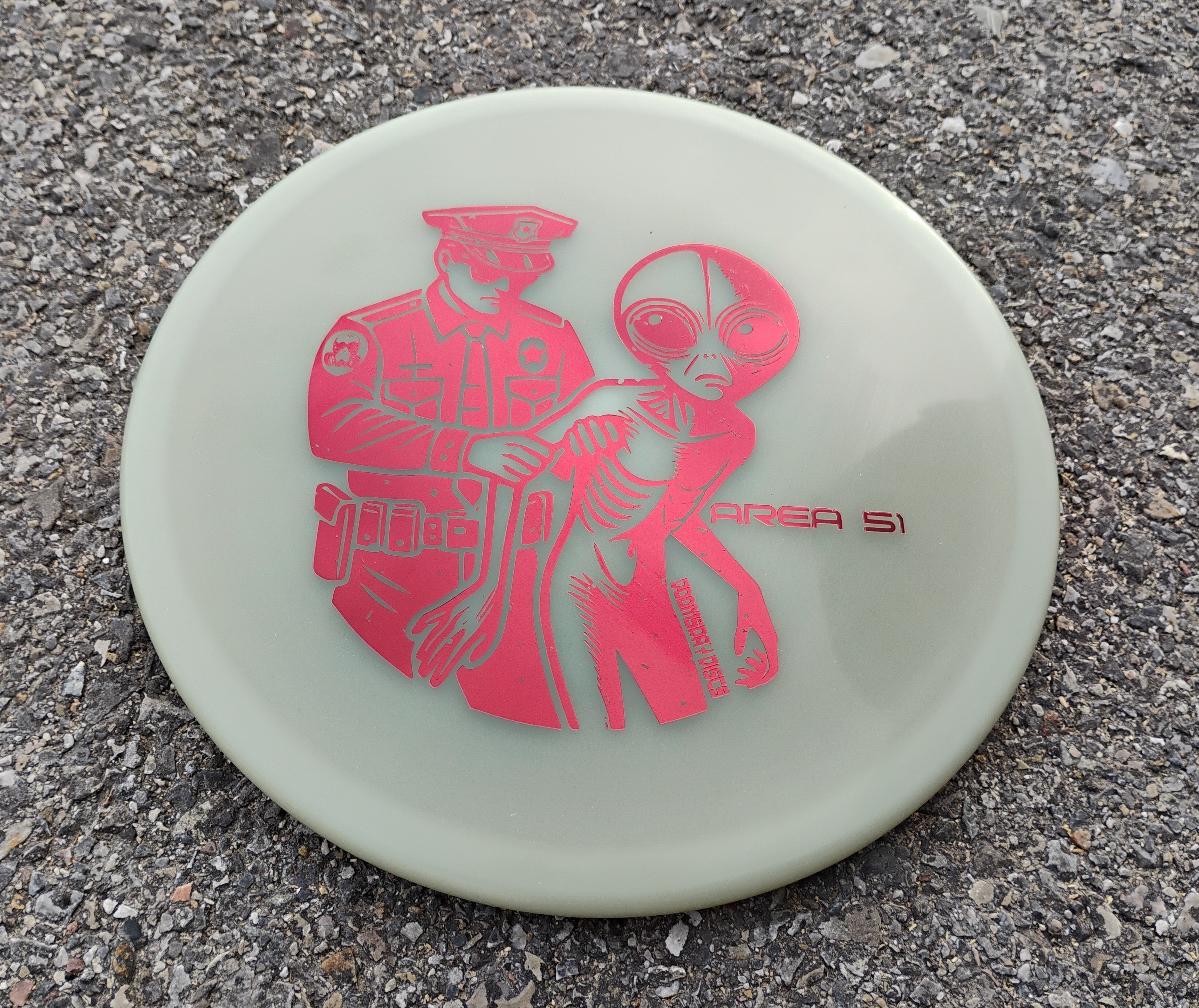 Area 51 in Isolation Glow Plastic