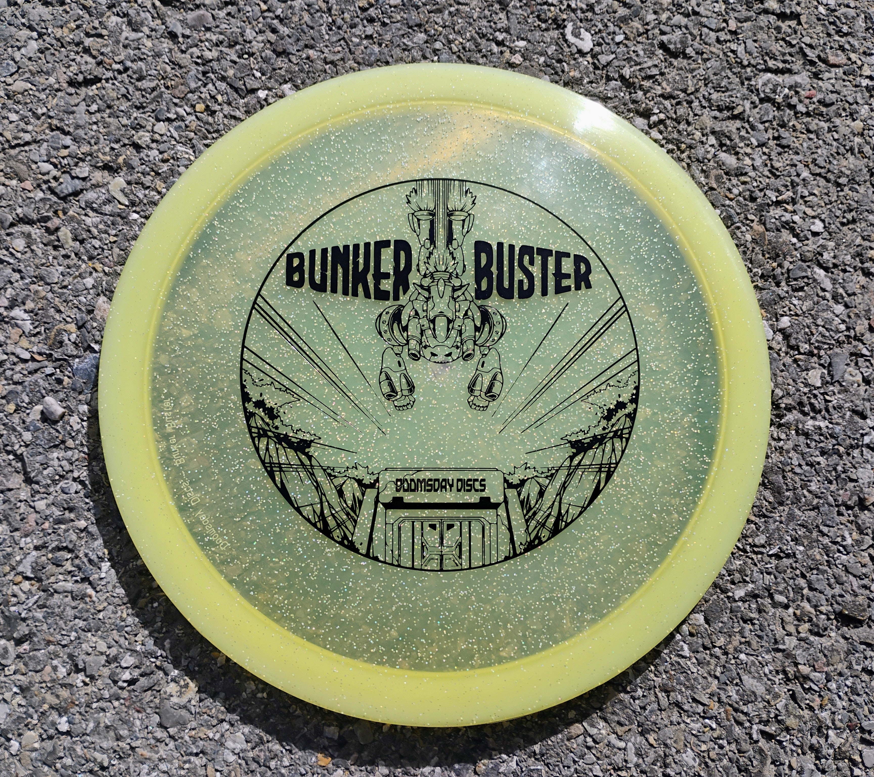 Bunker Buster (Retooled) in Clandestine Plastic – Doomsday Discs