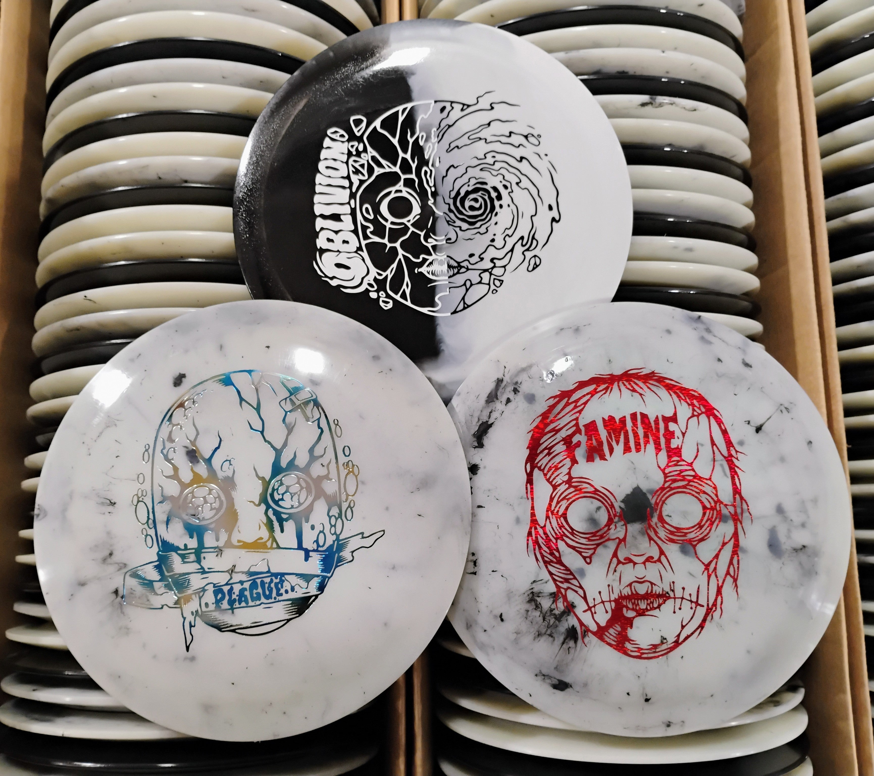 FEAR PACK 2025 - Three Masked Drivers (Oblivion, Plague, Famine)