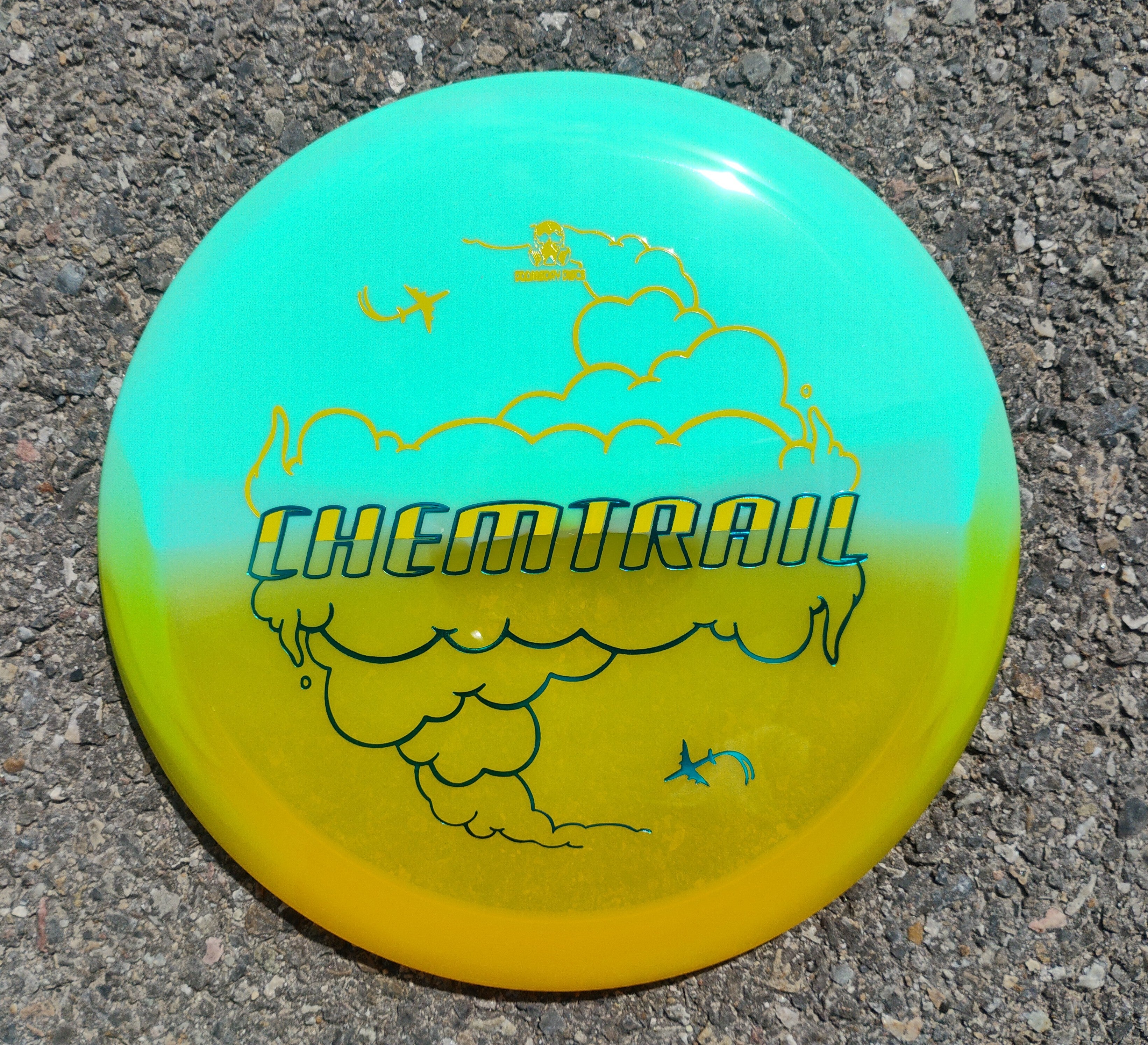 Doomsday Discs Chemtrail in Retina Plastic – Unique Flight Discs