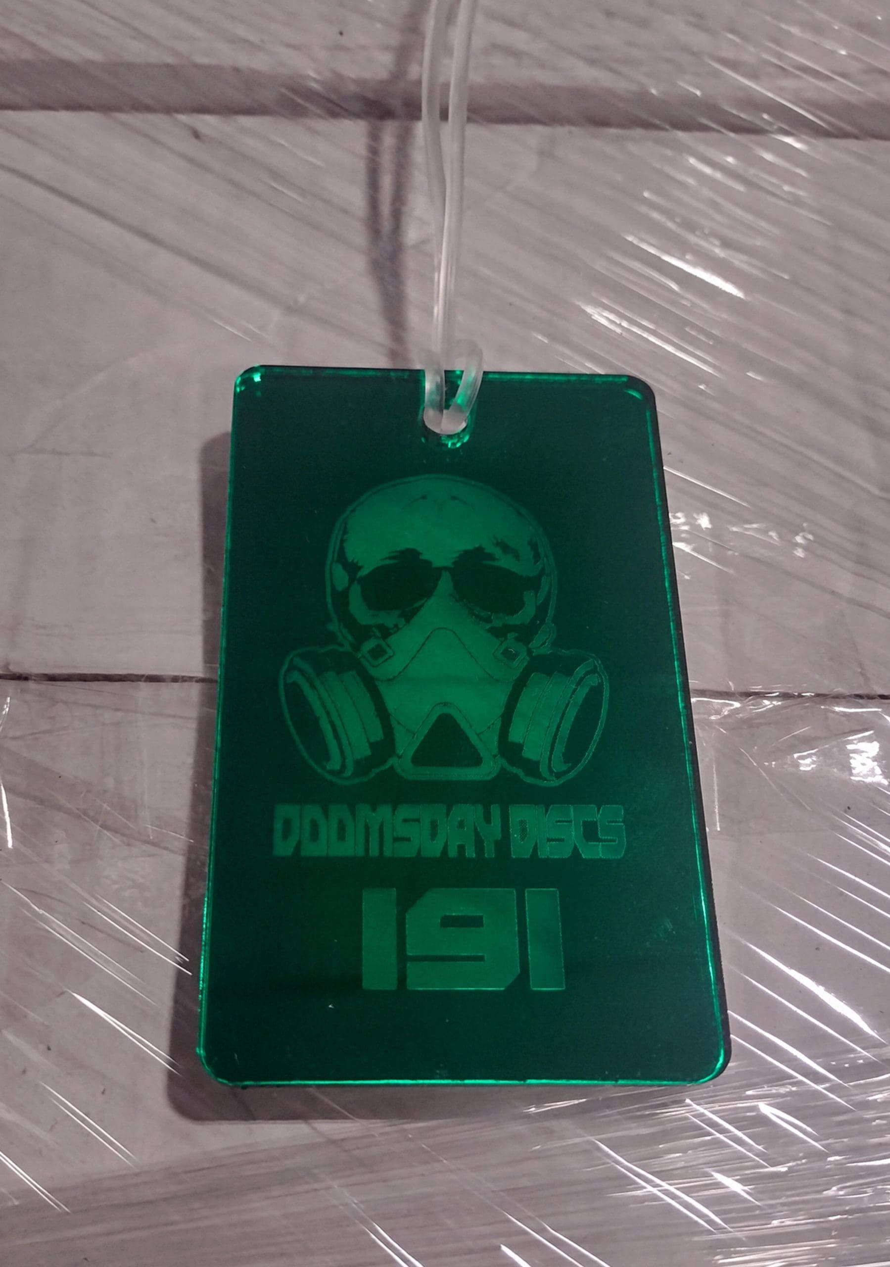 Doomsday Discs Bag Tag - Random Number