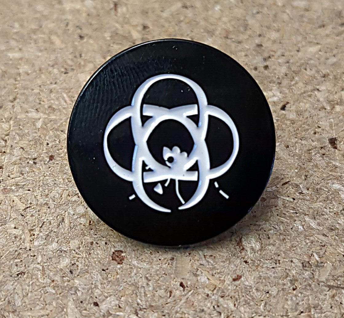 Nuclear Holocaust 1-inch Symbol Pin