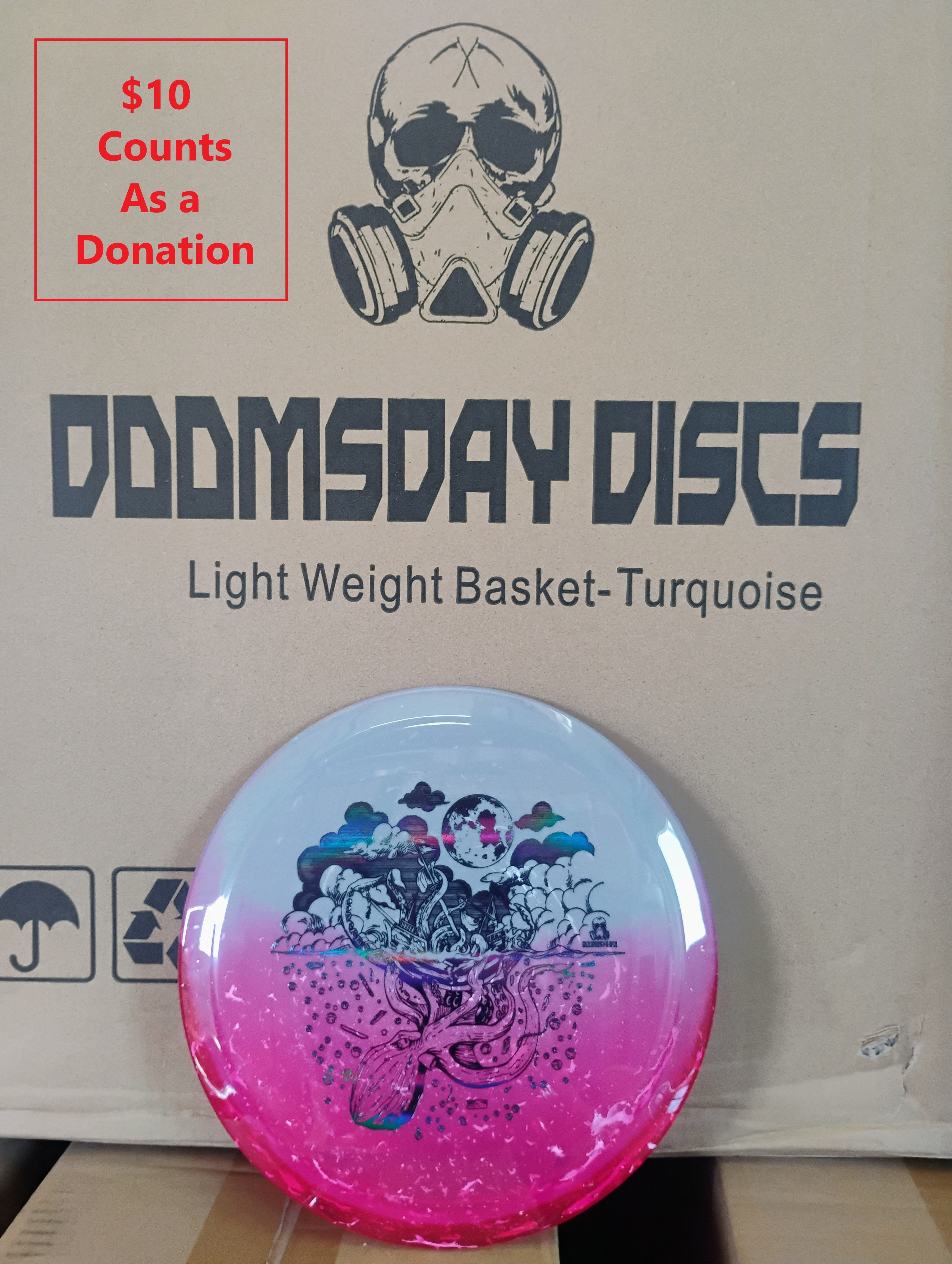 コパムディアル Doomsday Discs Chemtrail in Retina Plastic – Unique Flight Discs