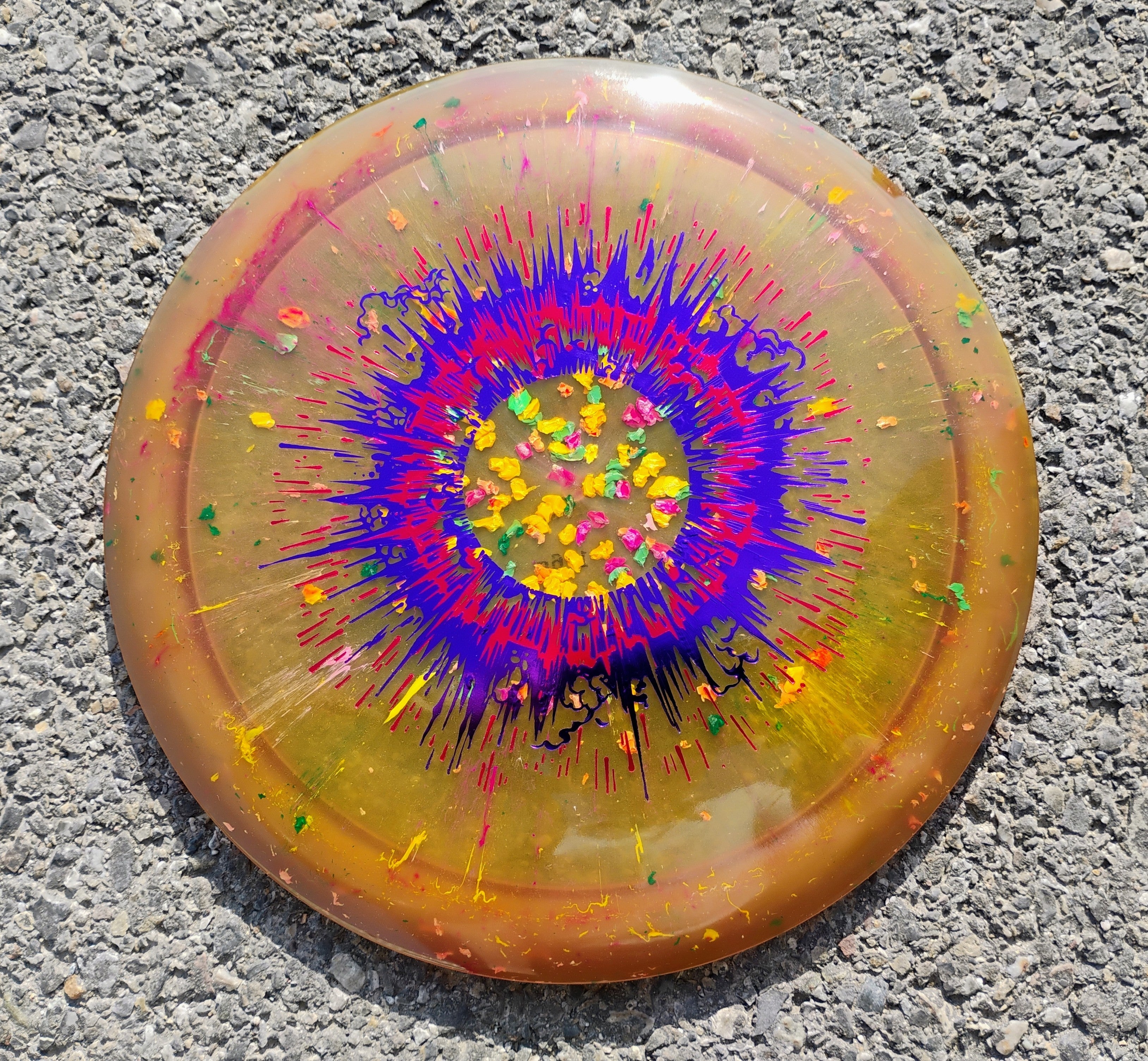 Cataclysm in Glow Isolation Plastic