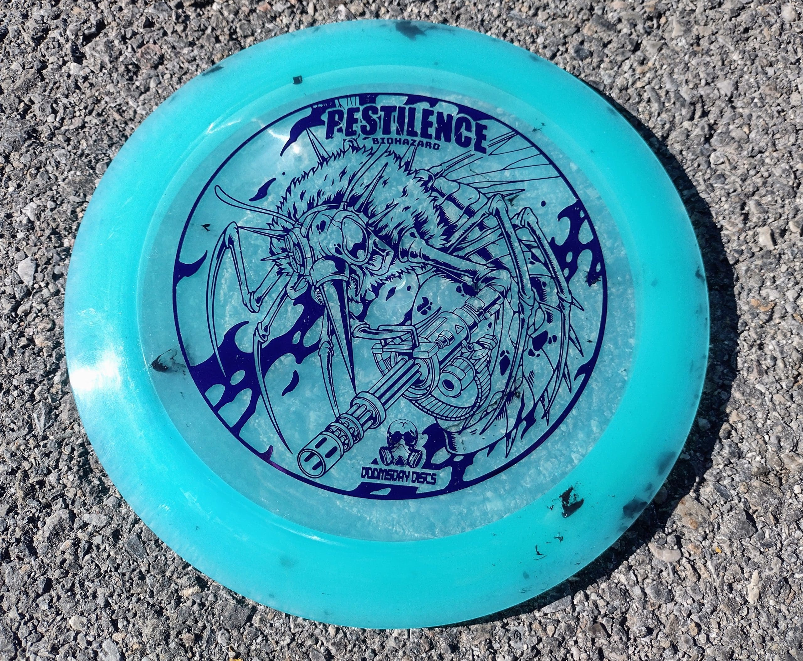 Pestilence in Biohazard Plastic with Wavy Top