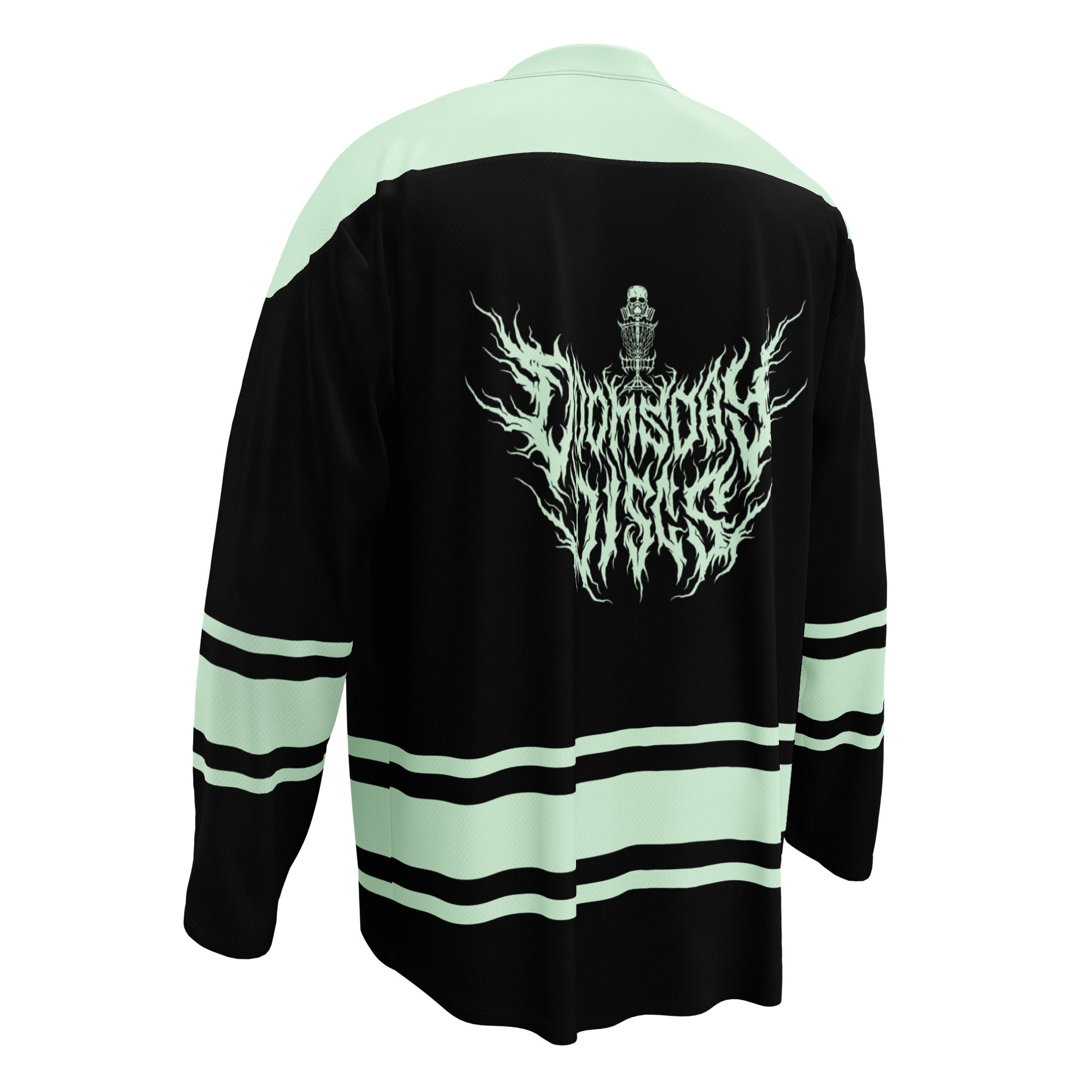 Doomsday Discs Recycled Hockey Jersey - Green Metal