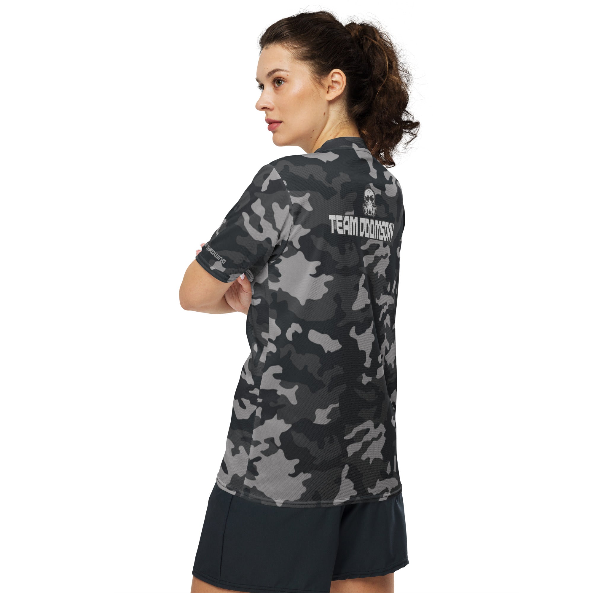 Team Doomsday Unisex Jersey - Gray Camo Doomsday Discs Team Doomsday Unisex Jersey - Gray Camo Doomsday Discs