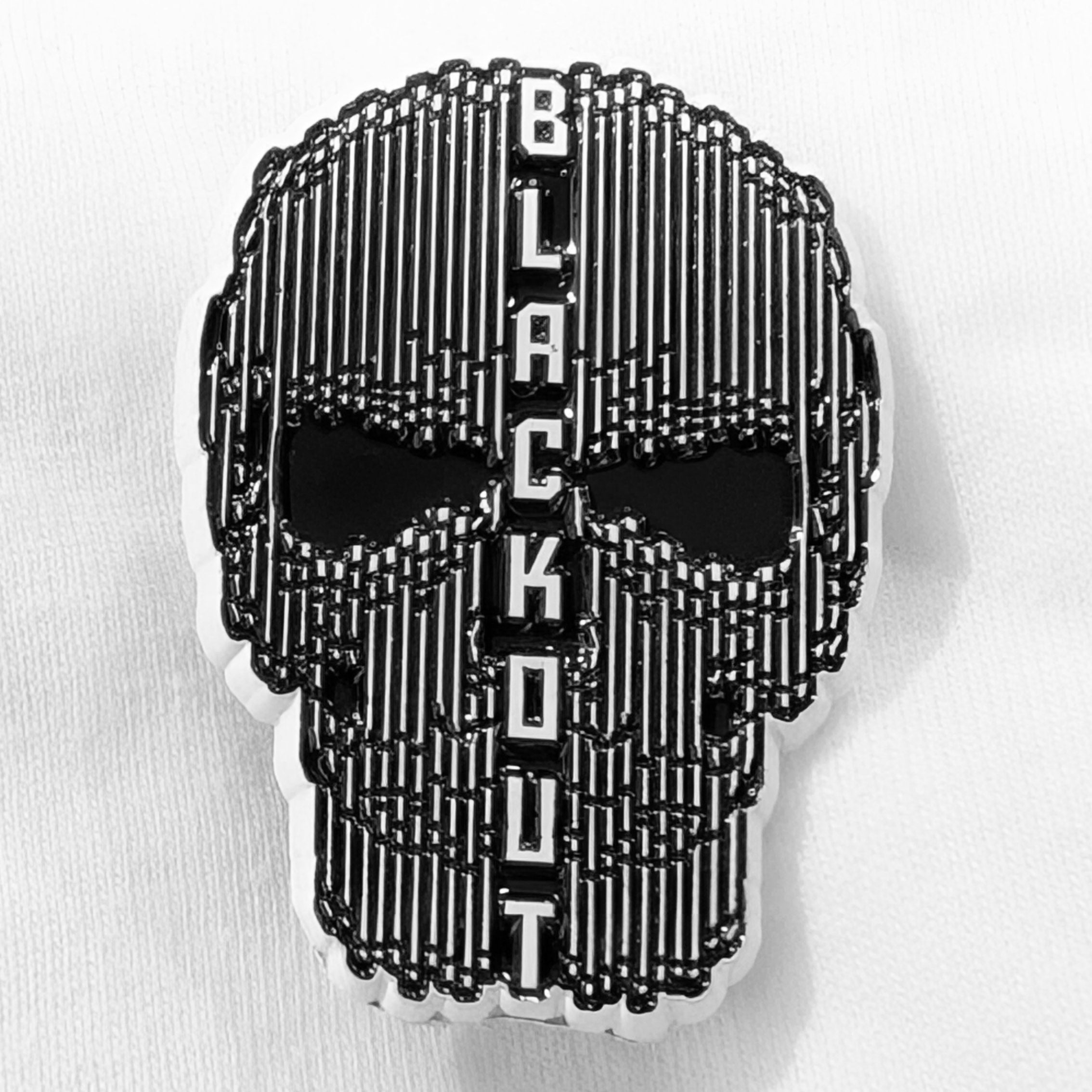 Doomsday Blackout 1"x1.5" Pin