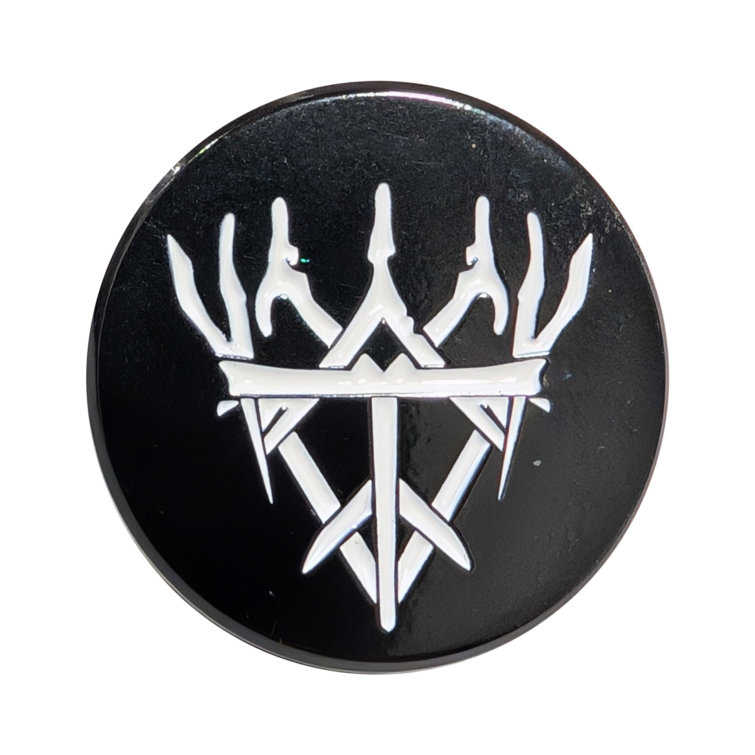 Broken Crown 1-Inch Symbol Pin