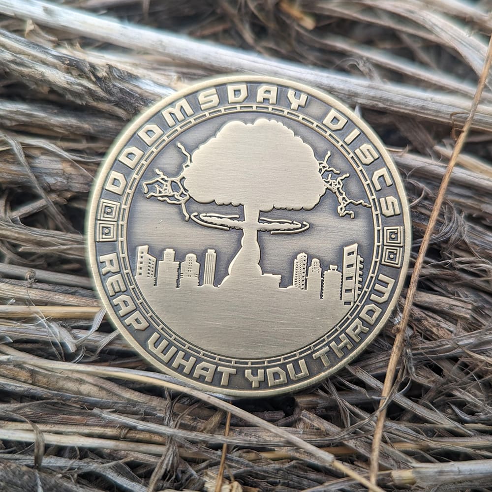 Doomsday Discs Challenge Coin