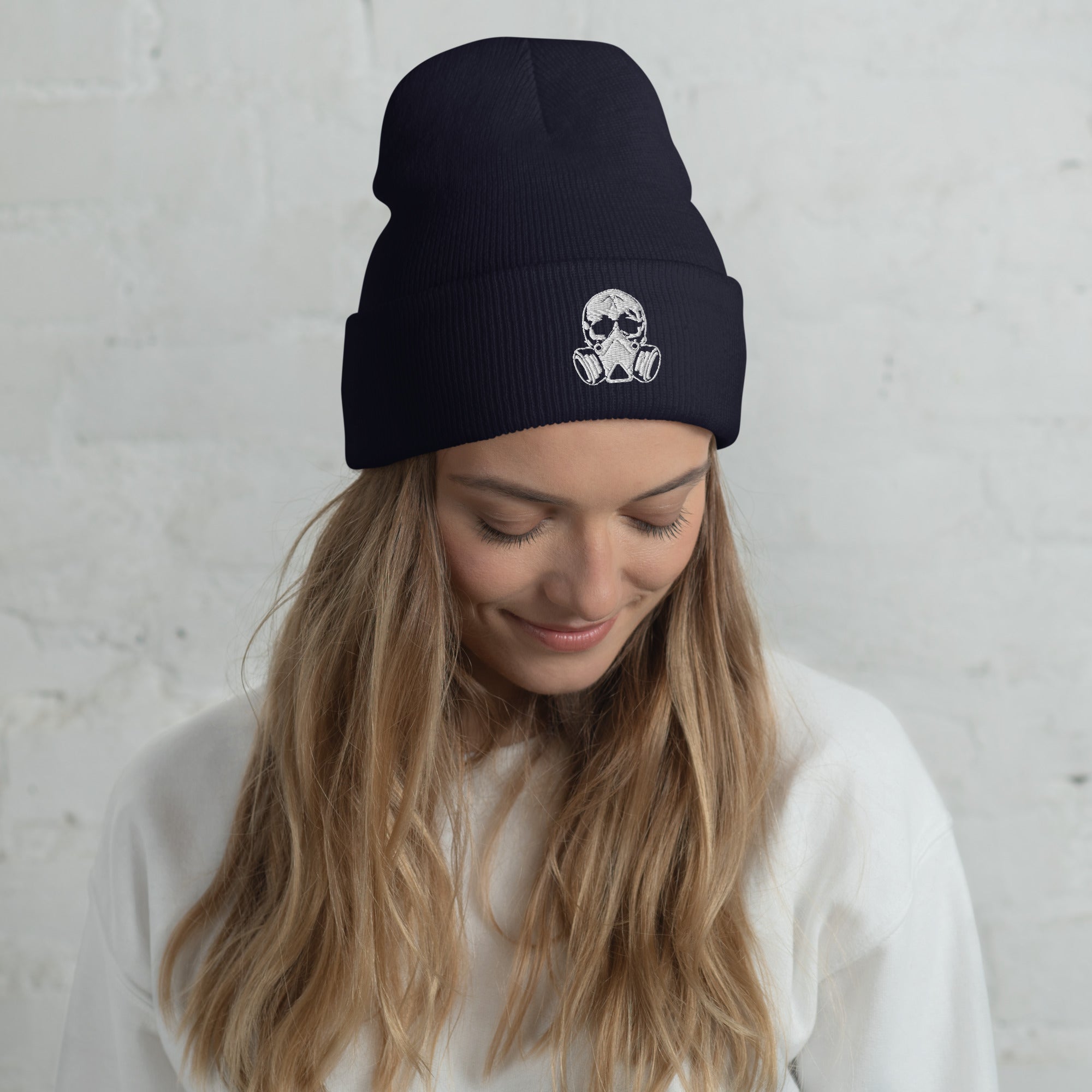 Gas Mask Cuffed Beanie – Doomsday Discs Gas Mask Cuffed Beanie – Doomsday Discs